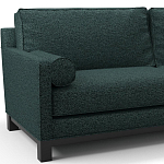 Мебельная ткань Шенилл темно-зеленый цвет 138 см T4-39 варинант исполнения - 2 | Loft Concept в Барнауле