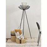 Торшер с трехъярусным плафоном из металлической сетки Metal Mesh Floor Lamp варинант исполнения - 3 | Loft Concept в Барнауле