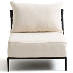 Уличное кресло Alaric Armchair Black варинант исполнения - 2 | Loft Concept в Барнауле