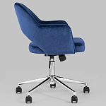 Кресло для компьютерного стола Veloury Blue варинант исполнения - 3 | Loft Concept в Барнауле