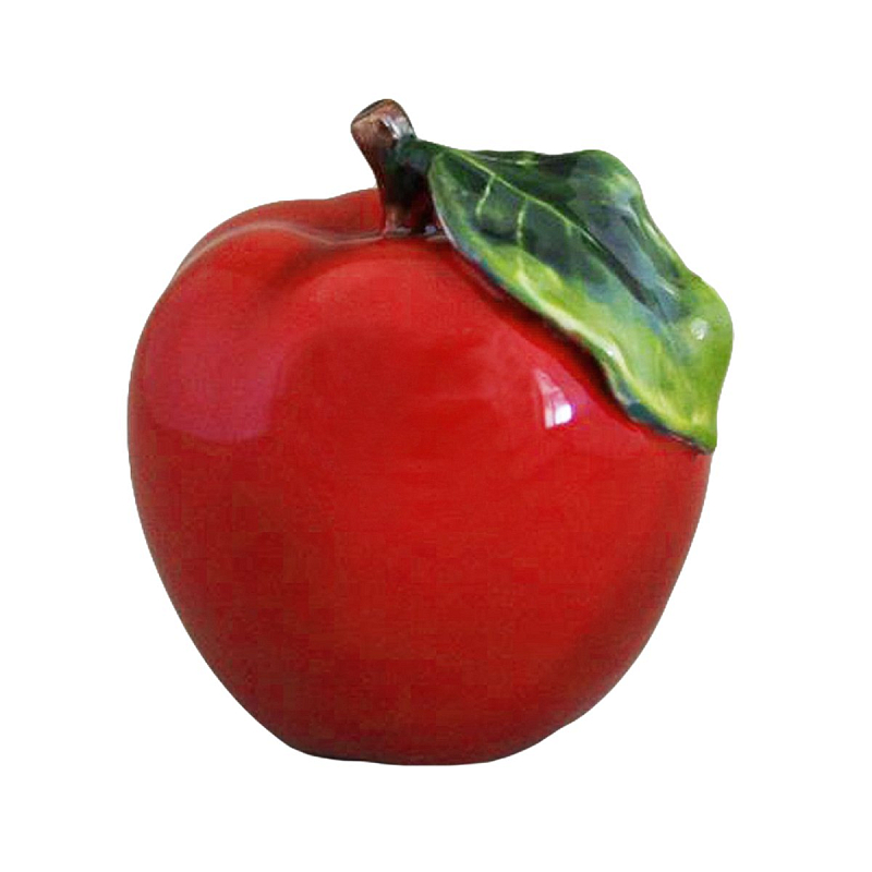 Статуэтка Porcelain Apple Красный Статуэтка Porcelain Apple Красный в Барнауле | Loft Concept