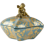 Фарфоровая шкатулка Angel with a rose варинант исполнения - 2 | Loft Concept в Барнауле