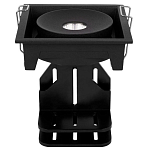 Встраиваемый спот светодиодный черного цвета квадратной формы из металла Pure Square варинант исполнения - 4 | Loft Concept в Барнауле