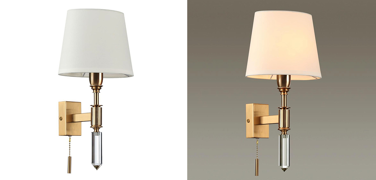 Бра Ramona White Wall Lamp Бра Ramona White Wall Lamp - Loft-Concept в Барнауле