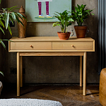 Деревянная консоль с 2-мя ящиками Marleen Wooden Console варинант исполнения - 2 | Loft Concept в Барнауле