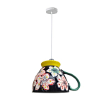 Подвесные светильники в виде чаши с цветочным орнаментом Flower Reversal варинант исполнения - 3 | Loft Concept в Барнауле