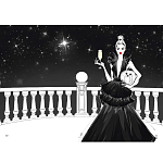 Megan Hess. Te Lttle Blk Dess варинант исполнения - 3 | Loft Concept в Барнауле