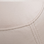 Кресло без подлокотников бежевое с принтом Macrocosm варинант исполнения - 4 | Loft Concept в Барнауле