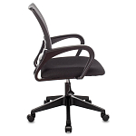 Офисное кресло с основанием из черного пластика Desk chairs Grey варинант исполнения - 4 | Loft Concept в Барнауле