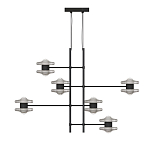 Каркасная люстра Balance варинант исполнения - 2 | Loft Concept в Барнауле