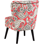 Кресло Harper Paisley Armchair Red варинант исполнения - 7 | Loft Concept в Барнауле