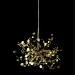 Подвесной светильник с металлическими круглыми элементами Terzani Argent варинант исполнения - 7 | Loft Concept в Барнауле