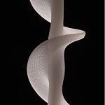 Люстра с белым скрученным плафоном Golden Swirl варинант исполнения - 6 | Loft Concept в Барнауле