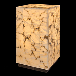 Торшер прямоугольный из натурального камня Calcite Geometry варинант исполнения - 7 | Loft Concept в Барнауле