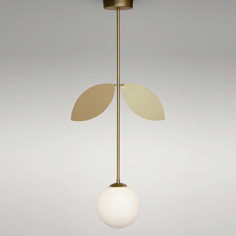 Люстра Areti Plant Pendant Золотой Белый Люстра Areti Plant Pendant Золотой Белый в Барнауле | Loft Concept