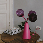 Настольная лампа Wild Grape pink варинант исполнения - 6 | Loft Concept в Барнауле