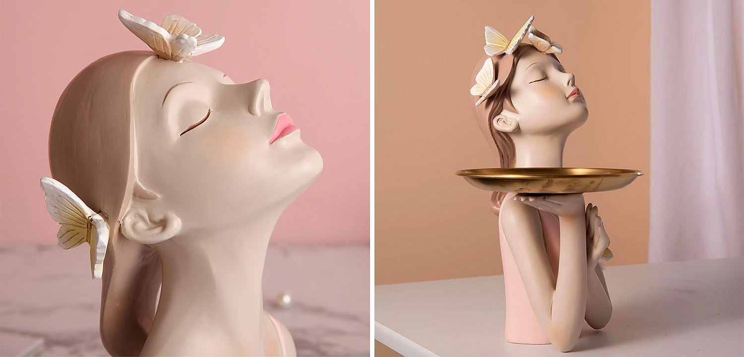 Статуэтка Butterfly Girl Tray Статуэтка Butterfly Girl Tray - Loft-Concept в Барнауле