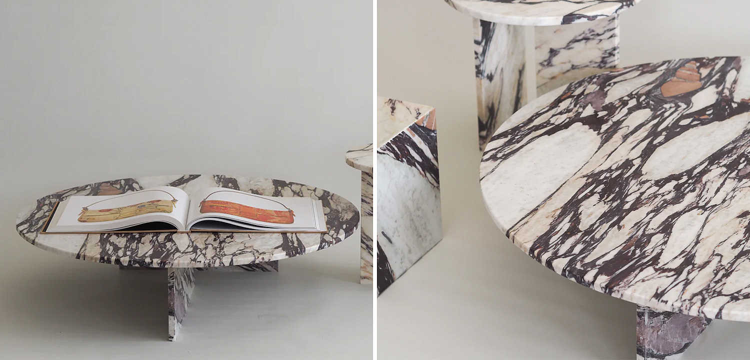 Кофейный стол Enzo Marble Coffee table Кофейный стол Enzo Marble Coffee table - Loft-Concept в Барнауле