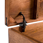 Деревянный сундук из массива манго Mango Wooden Chest Brown варинант исполнения - 3 | Loft Concept в Барнауле