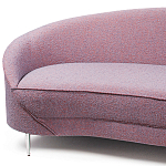 Диван Paulet Sofa Сиреневое Букле варинант исполнения - 4 | Loft Concept в Барнауле