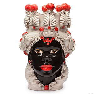 Ваза VASE MORO LADY BIG Red