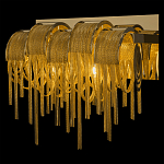 Бра с металлическими дугами и цепочками 33 см Atlantis Chain варинант исполнения - 12 | Loft Concept в Барнауле