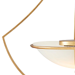 Люстра золотая светодиодная Graduated Bell варинант исполнения - 1 | Loft Concept в Барнауле