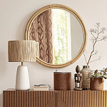 Комод с геометрическим рисунком на ящиках Anders Dark Wood варинант исполнения - 8 | Loft Concept в Барнауле