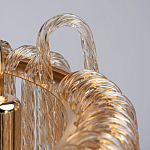 Люстра с подвесными рифлеными стеклянными трубками Nembus варинант исполнения - 9 | Loft Concept в Барнауле