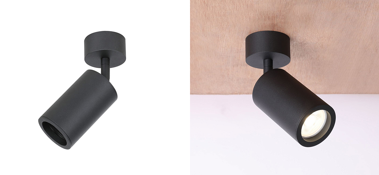 Накладной поворотный спот Modern Spot Black Накладной поворотный спот Modern Spot Black - Loft-Concept в Барнауле