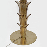 Торшер Glass Decorated Palm Floor Lamp Green Листья Пальмы  варинант исполнения - 2 | Loft Concept в Барнауле