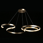 Люстра подвесная светодиодная в виде волнообразной ленты Ribbon Vortex варинант исполнения - 16 | Loft Concept в Барнауле