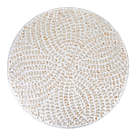 Стол Кофейный с инкрустацией Jean Cream варинант исполнения - 2 | Loft Concept в Барнауле