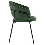 Стул в велюре зеленого цвета Horizon варинант исполнения - 3 | Loft Concept в Барнауле