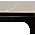 Тумбочка прикроватная с ящиком черно-серого цвета Noble Nightstand варинант исполнения - 6 | Loft Concept в Барнауле