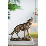 Фигурка Волк Gold варинант исполнения - 5 | Loft Concept в Барнауле