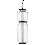 Подвесной светильник с прозрачным плафоном Jarrty 47 см варинант исполнения - 1 | Loft Concept в Барнауле