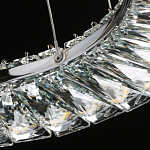 Люстра круглая с прозрачной хрустальной рамкой Maude Crystal Light варинант исполнения - 11 | Loft Concept в Барнауле