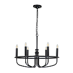 Люстра круглая с 6-ю лампами Kichler варинант исполнения - 2 | Loft Concept в Барнауле