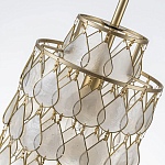 Подвесной светильник с декором из натуральной морской ракушки Iridescent Light варинант исполнения - 7 | Loft Concept в Барнауле