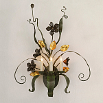 Бра с цветами и листьями Paradise Bush варинант исполнения - 3 | Loft Concept в Барнауле