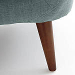 Кресло бирюзовое Pauley Turquoise Armchair варинант исполнения - 4 | Loft Concept в Барнауле