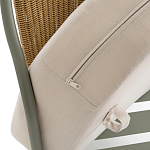 Садовое кресло с каркасом из стали Kenneth Chair варинант исполнения - 6 | Loft Concept в Барнауле