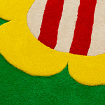 Дизайнерский ковер с цветами Poltronova Tappeto Prato Rug варинант исполнения - 6 | Loft Concept в Барнауле