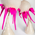 Торшер фуксия «Цветы из снов»  варинант исполнения - 2 | Loft Concept в Барнауле