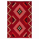 Плед хлопковый по мотивам башкирских орнаментов Ural and Siberian Patterns варинант исполнения - 1 | Loft Concept в Барнауле