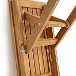 Деревянная скамья складная Jerome Wood Bench варинант исполнения - 4 | Loft Concept в Барнауле