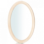 Овальное настольное зеркало бежевое Interiors Romance варинант исполнения - 1 | Loft Concept в Барнауле