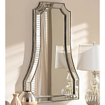 Зеркало в серебристой фигурной раме Silver Reflection варинант исполнения - 5 | Loft Concept в Барнауле