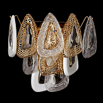 Бра с белыми и прозрачными подвесками Character Chandelier варинант исполнения - 2 | Loft Concept в Барнауле